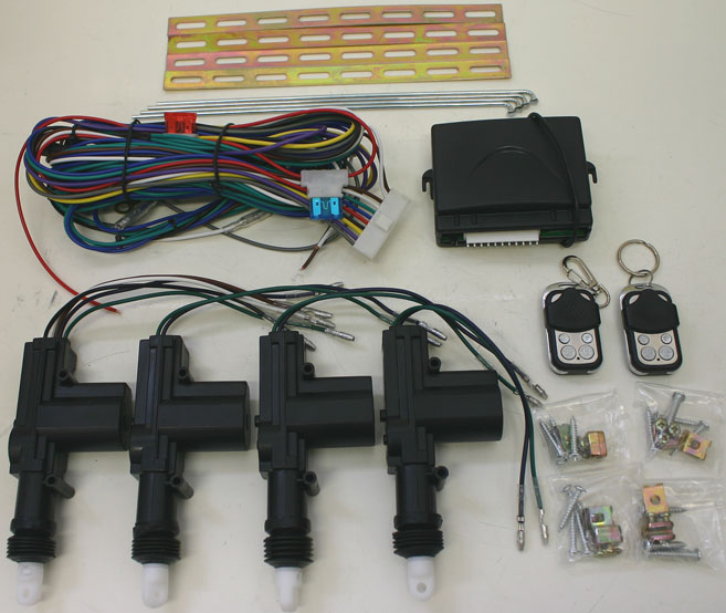 Central Locking & Keyless Entry Kits Keyless Entry & Central Locking Kit 12V